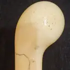 عكاز مقبض عاج فيل انتيك