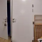 باب خشب أبيض للبيع جديد