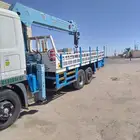 ونش كرين بوم ترك 10 طن للايجار boom truck for Rent 10 ton