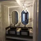 ديكور داخلي مرايات وبديل الرخام