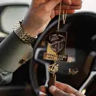 ما يهزك ريح يا الاتحاد  تعليقة سيارة الزعيم مطليه بالذهب