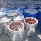 فخاريات براميل مندي وحطب وفحم 1