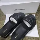 صندل نسائي اسود ماركة الدو اصلي 100