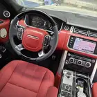 تغيير داخليه رانج روفر من بيج الى عنابي