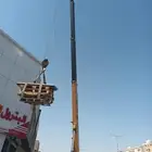 كرين رفع مكيفات واغراض ورفع اثاث الى اسطح المنازل