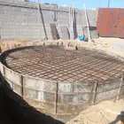 مقاول معماري عماير خزانات مدور احواش شعبي ومسلح مسابح
