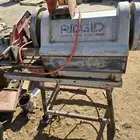 Ridgid threading machine
