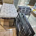 سرير حديد دورين نفر مراتب لحاف مخده شراشف سرير طبق حديد وخشب