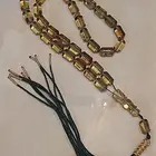 مسباح سبحة كهرمان مكسيكي طبيعي