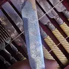 طقم شوك وسكاكين تاريخي عاج وفضة