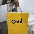 كيس ورق مطاعم طباعة أكياس ورقية خفيفة كيس ورق كرافت كيس كرفت