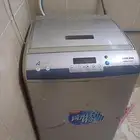 ثلاجه وايت هاوس 110 وغسالة فوق اتوماتيك 10 كليو