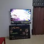 شاشة جي في سي اسمارت أندرويد 55 بوصة