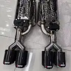 زوج مخارج شكمان كاربون AKRAPOVIC