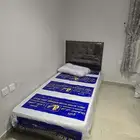 سرير خشب بكس نفر واحد يوجد كل الون جديد