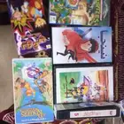 للبيع اشرطة فديو مغامرات وافلام كارتون قديمة