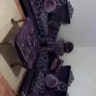كنب قطعتين و طاوله تلفزيون