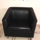 كرسي كنب جلد للبيع