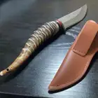سكين قرن غزال شحن مجاني