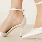 كعب عرايس أبيض من اسوس