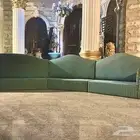 كنبات تصلح كورنر نظيف اللون بستاشيو