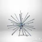 نافورة بلورية ومصبات ستيل