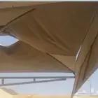 حديد مضله نظيف مع شراع فيه قطع