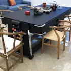 العاب طاولات 4 بواحد طاوله طعام وتنس وهوكي وبلياردو