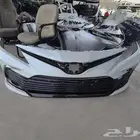 صدام كامري 24 ابيض لؤلؤي كامل مع اغراضه وكاله نظييف