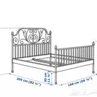 سرير ايكيا للبيع (مستعمل نظيف)