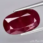 ياقوت بورمي أحمر أرجواني