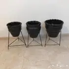 احواض زرع فخار