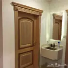 ابواب خشب حديد المنيوم ديكورات درابزين