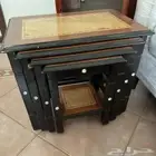 طاوله خدمه 4 قطع للبيع