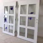 باب خشب مواد بناء