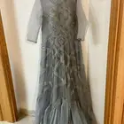 فستان رمادي