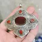 قلاده انتيك افغاني من حجر العقيق