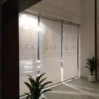 ستائر مكاتب شرائح مكتبيه عموديه معدنيه رول