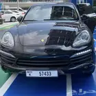 بورش كايين 2012 اسود لوحات دبي