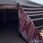 بيت شعر شبه جديد في المستودع بالبيت