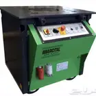 خلاطات خرسانة ومقصات وتنايات حديد ايطالي ومولدات كهرباء ديز