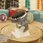 خاتم عقيق يماني أسود فاخر ومميز