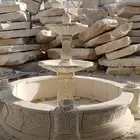 للبيع نافوره حجر طبيعي شغل ممتاز