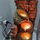 شلال (مصب) ديكور مع اضاءة