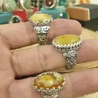 خواتم كهرمان بولندي صياغة مميزه