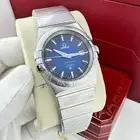 OMEGA اوميقاء رجالي موديل كونستليشن حركه بطاريه استل اس
