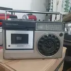 مسجل ناشونال قديم مع راديو