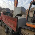 حجر دفان نقليات قلاب اكتروس