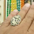 خاتم بحجر المراد راهي صياغة بحرينيه