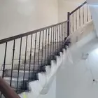 درابزين حديد مع دهان ناري